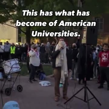 Anti Israel Protest In USA College Bring Muslim Revival