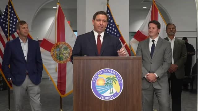 Florida Governor Ron DeSantis: "Florida, We're A Free State!"