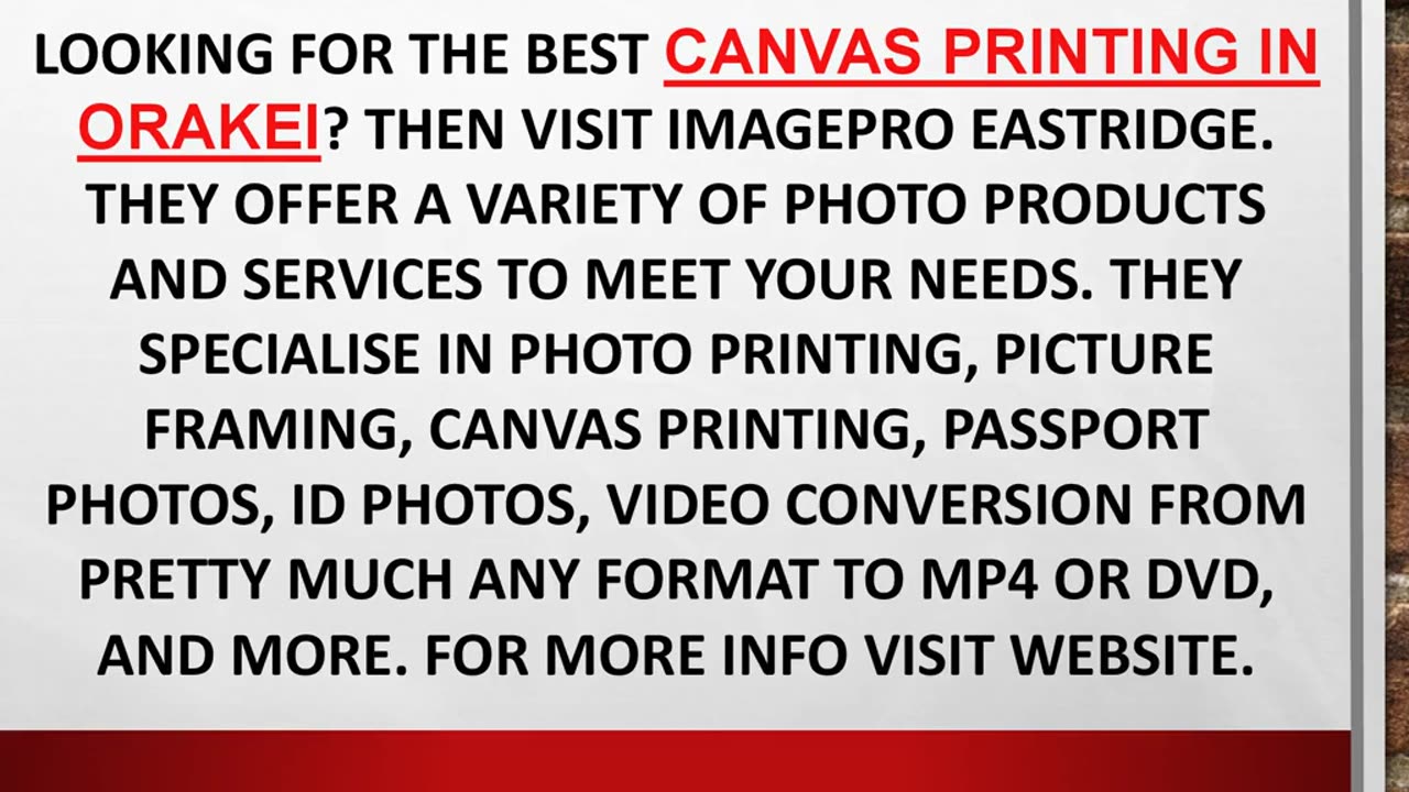 Best Canvas Printing in Orakei