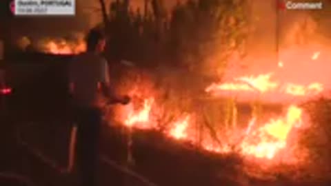 Portugal- Fire brought under control in Ourém
