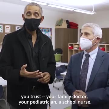 Obama & Fauci Marketing The COVID Vax