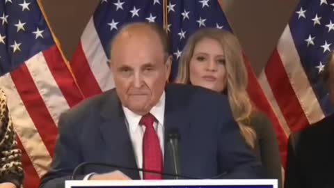 Rudy laughing at cnn. 😆😂🤣