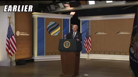 White House Stage Set in Los Angeles "PROP BYDEN" #RESIGNBIDEN