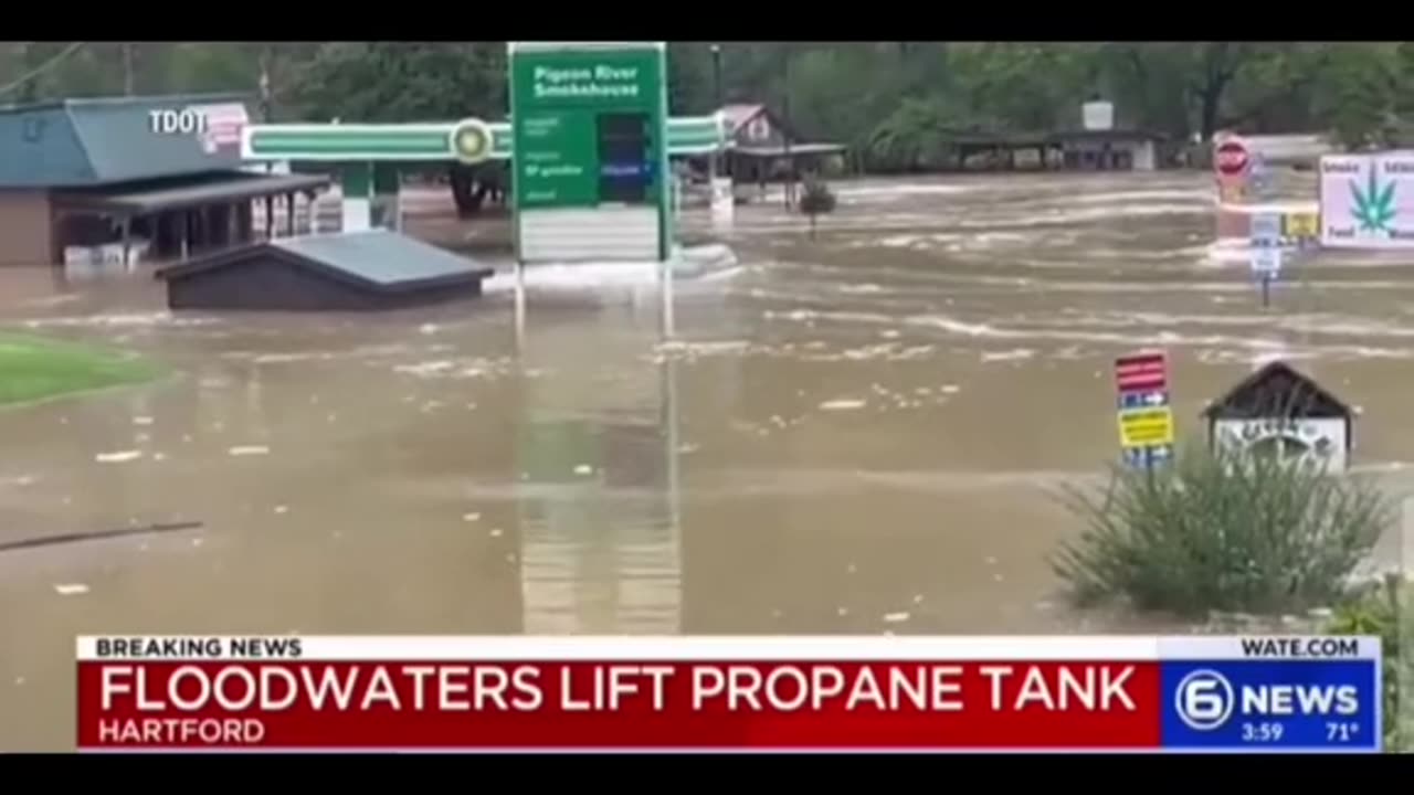 When Waterville Dam Failed In North Carolina