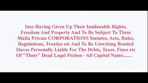 Everything is a private corporation. Buckingham Palace DUNS # 21039770 Everything is a fraud.