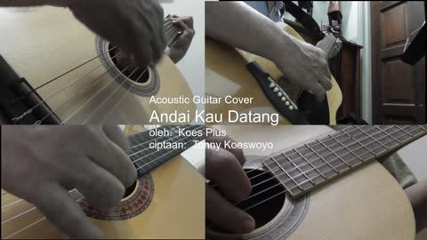 Guitar Learning Journey: Andai Kau Datang instrumental (cover)