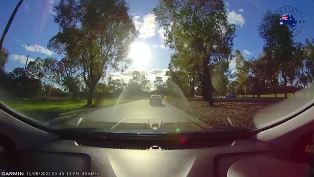 If you want to accelerate that's your problem, honk at yourself
