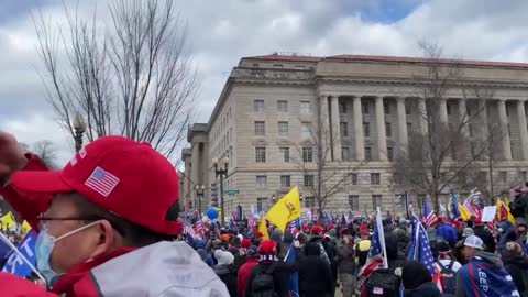 More lining up to march