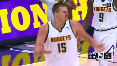 Nikola Jokic brothers waiting by ref's car later on