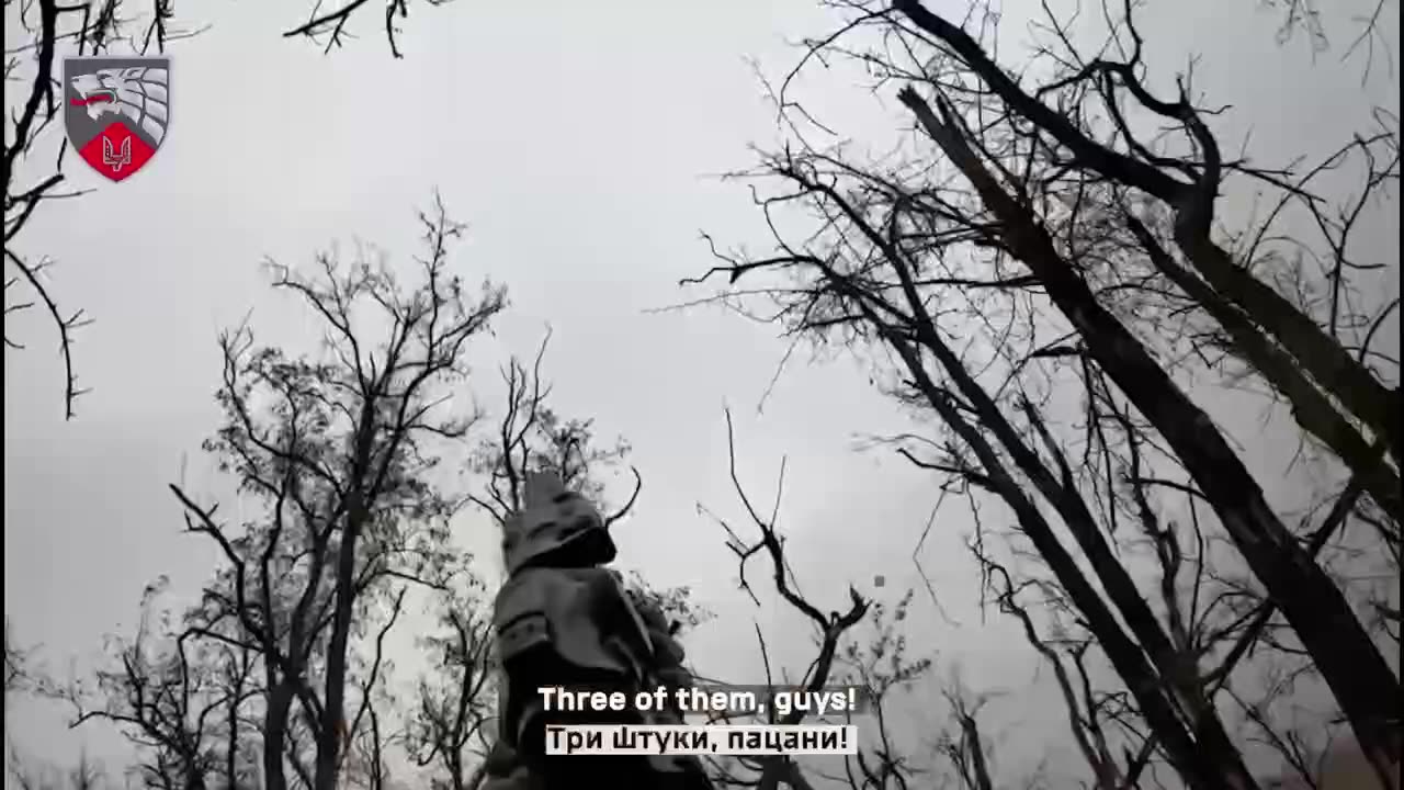 Ukrainian Frontline Commander in Action