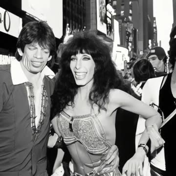 MICK JAGGER AND CHER NEW YORK CITY 1979