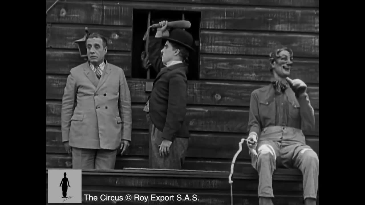 Charlie Chaplin The Mirror Maze The Circus - funny video