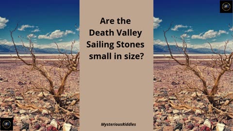 📜 🌟 🚀 The Moving Rocks of Death Valley 📜 🌟 🚀