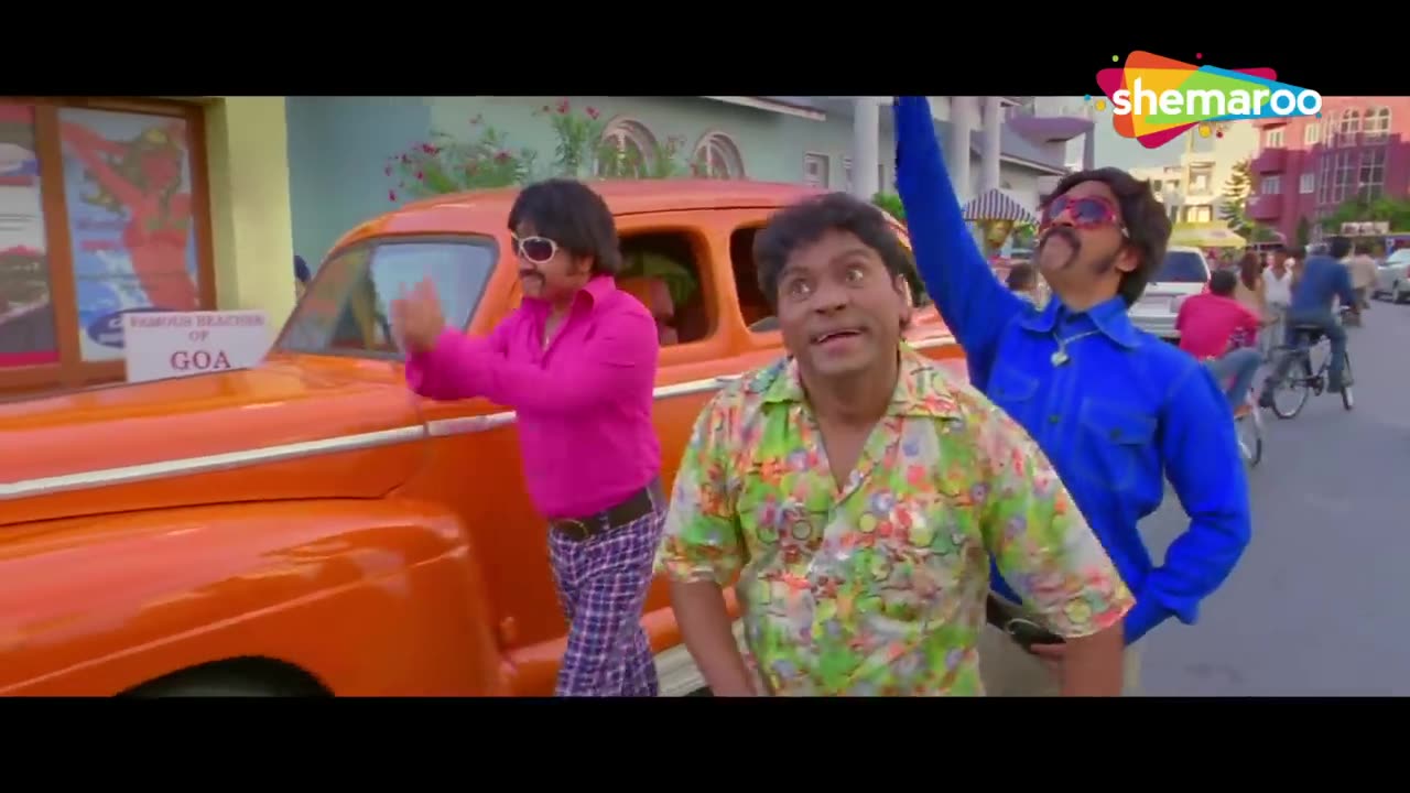 johnny lever comedy movie scene