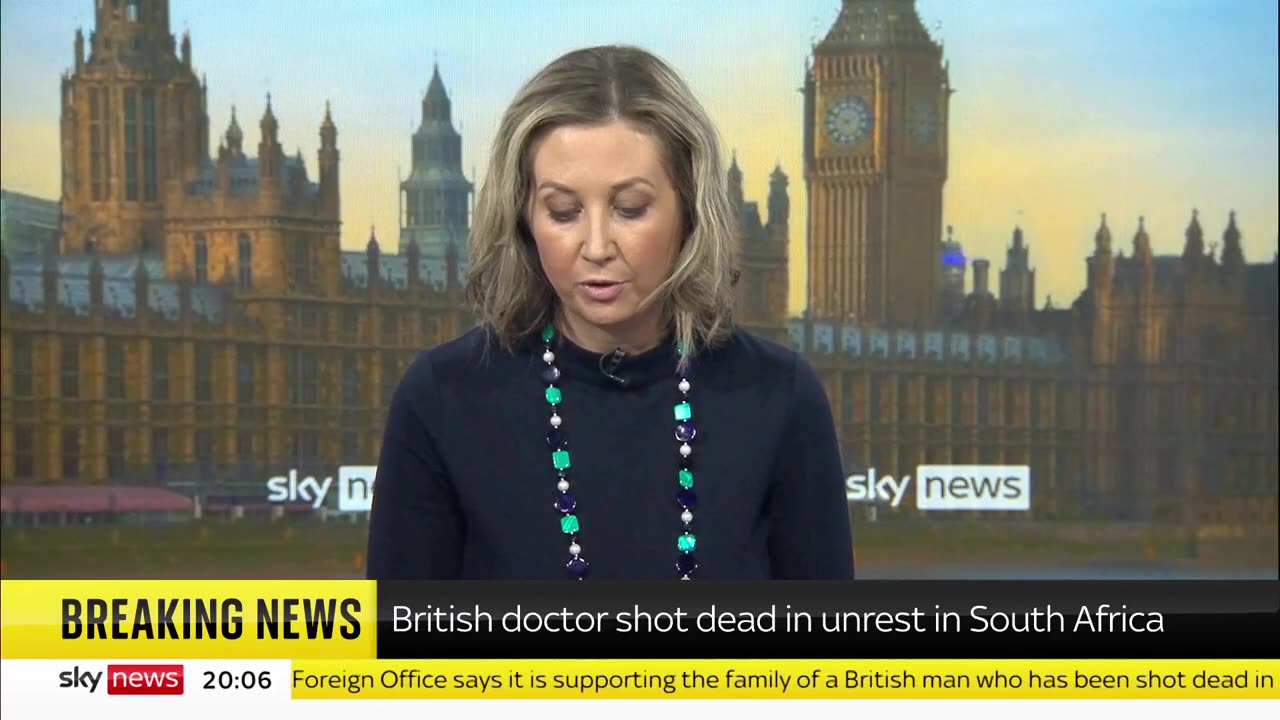 British doctor shot dead in untest in south Africa
