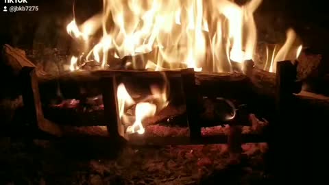 Relaxing Campfire