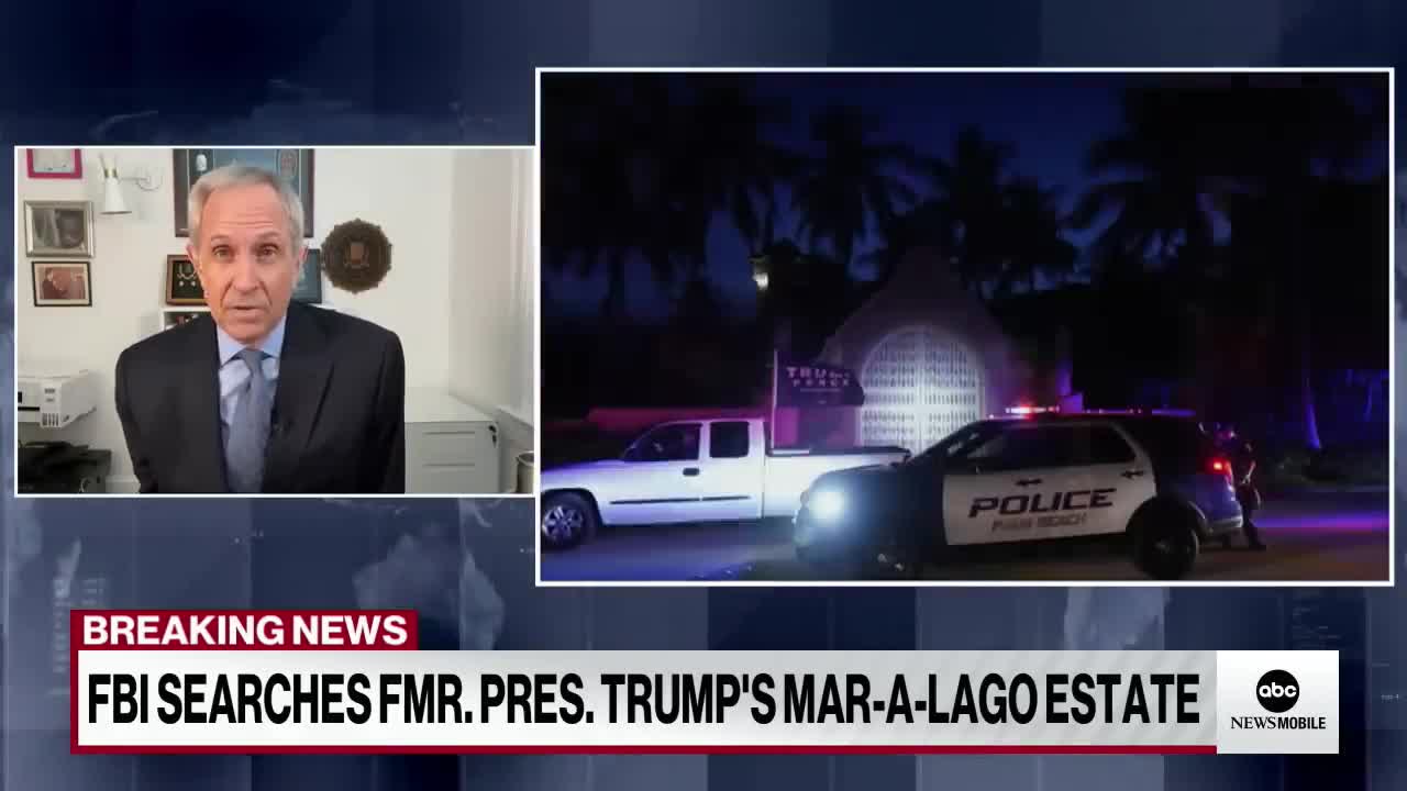Trump calls FBI search 'unannounced raid on my home' !