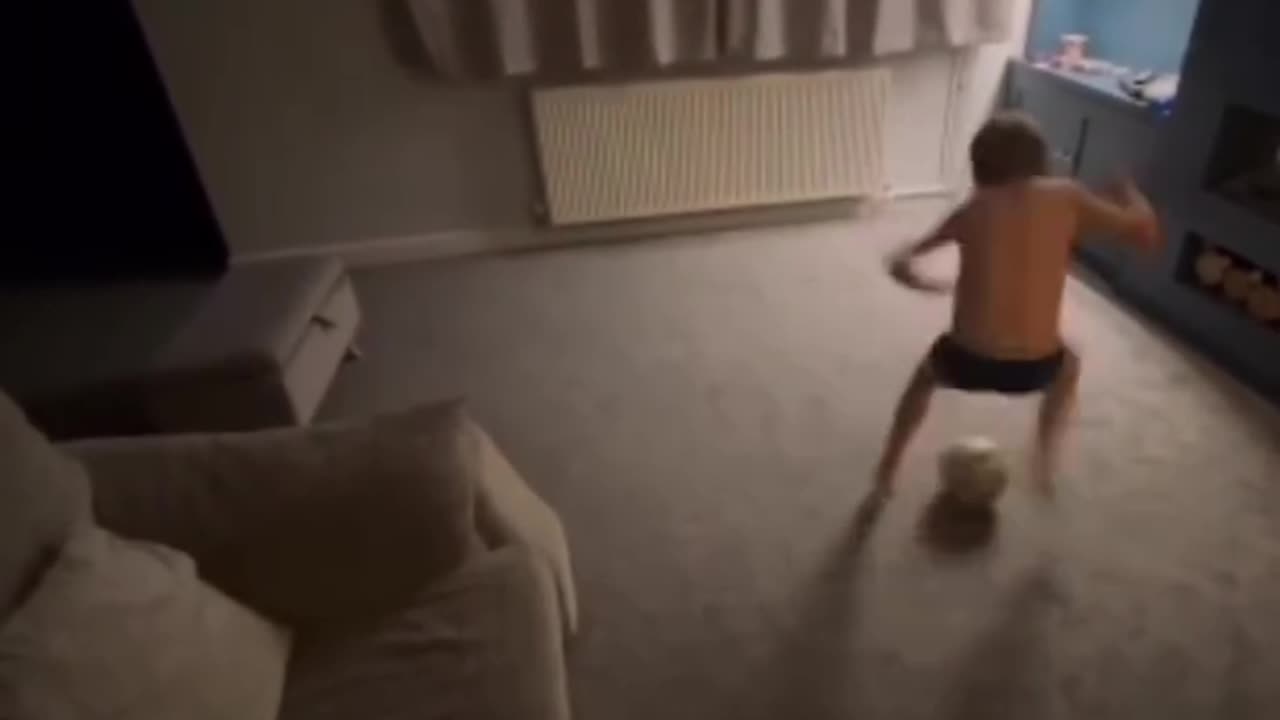 Niño promesa del futbol