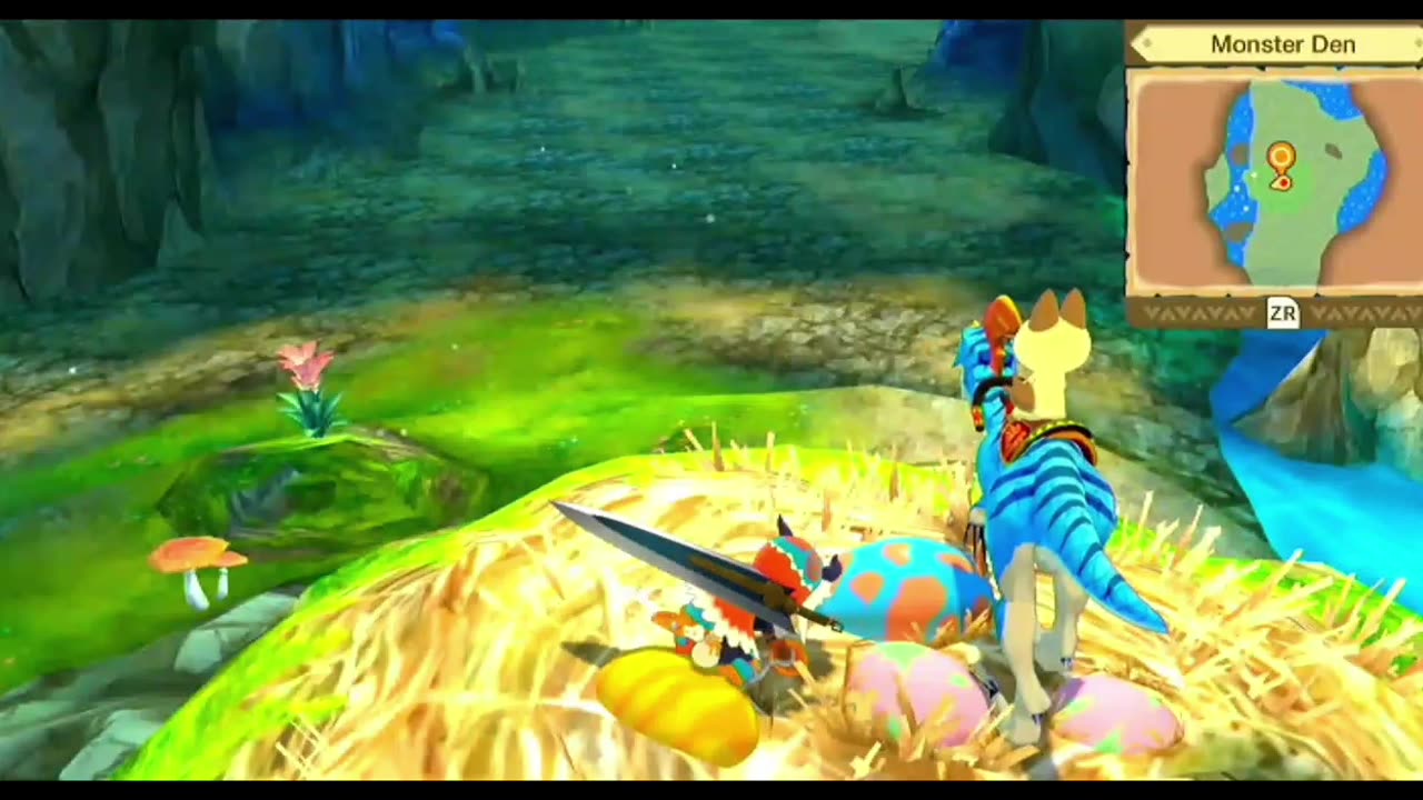 Monster hunter stories, part 4, hunt monster egg, Nintendo Switch, Jakes Gaming