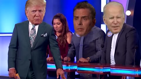 Family Feud with Trump ,Biden and Kamala - try not to laugh