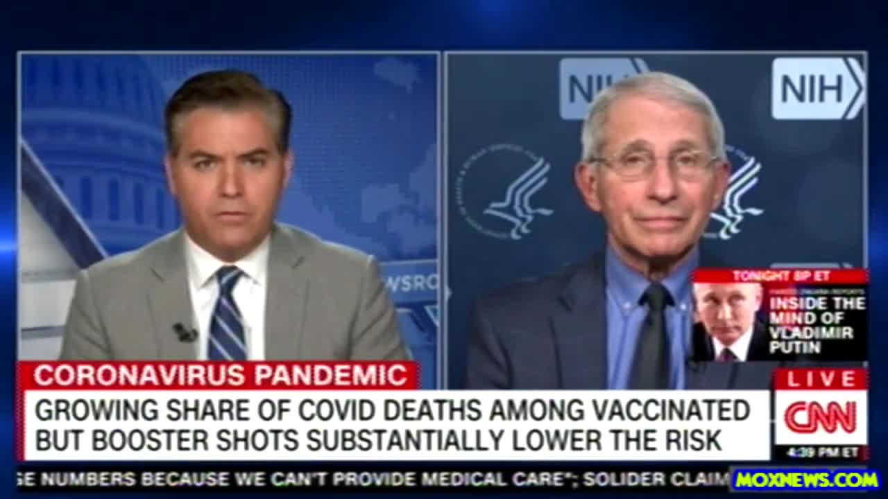 Fauci Cites Underlying Conditions as to Why More Than 40% of COVID Deaths Are Amongst the Vaccinated