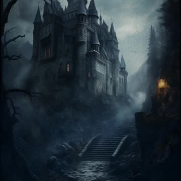 Gothic Castles | Dark Castles | Vampire's Castles | Medieval Architecture | Eerie | AI Art #castles