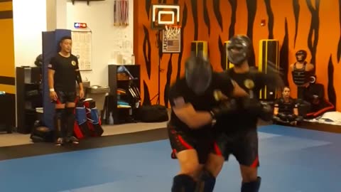 Kickboxing Sparring