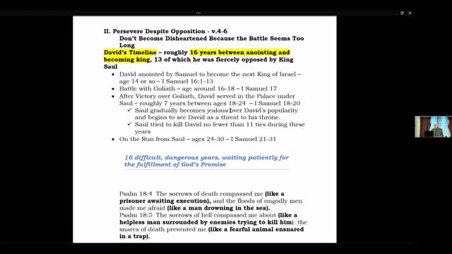 Psalm 18 Intro & Overview - 7 companions on Road to Victory AM 01-16-22