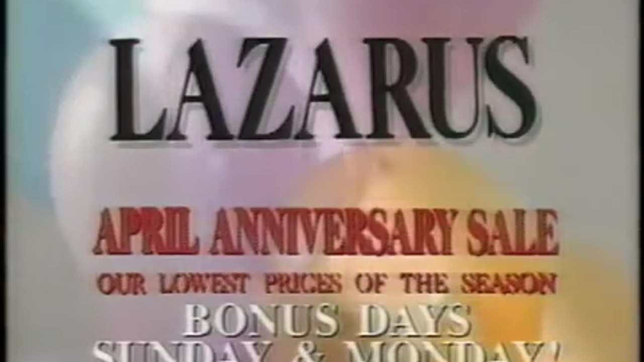 April 21, 1991 - Lazarus April Anniversary Sale & Eyewear Deal