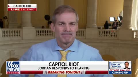 Jim Jordan: Pelosi Kicked Me Off Jan 6 Committee Because I'm Asking "Fundamental Questions"