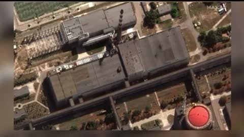 Multiple holes spotted in roof of Ukrainian nuclear plant