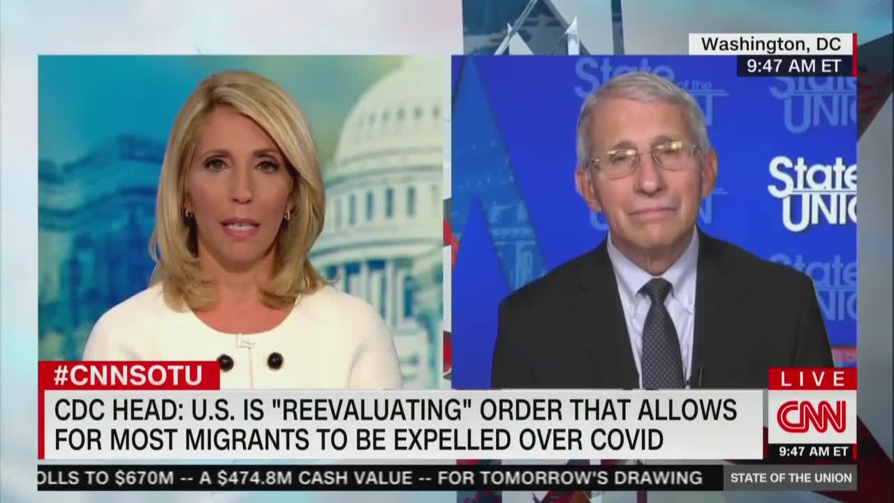 Fauci Says Illegals Not Spreading Covid