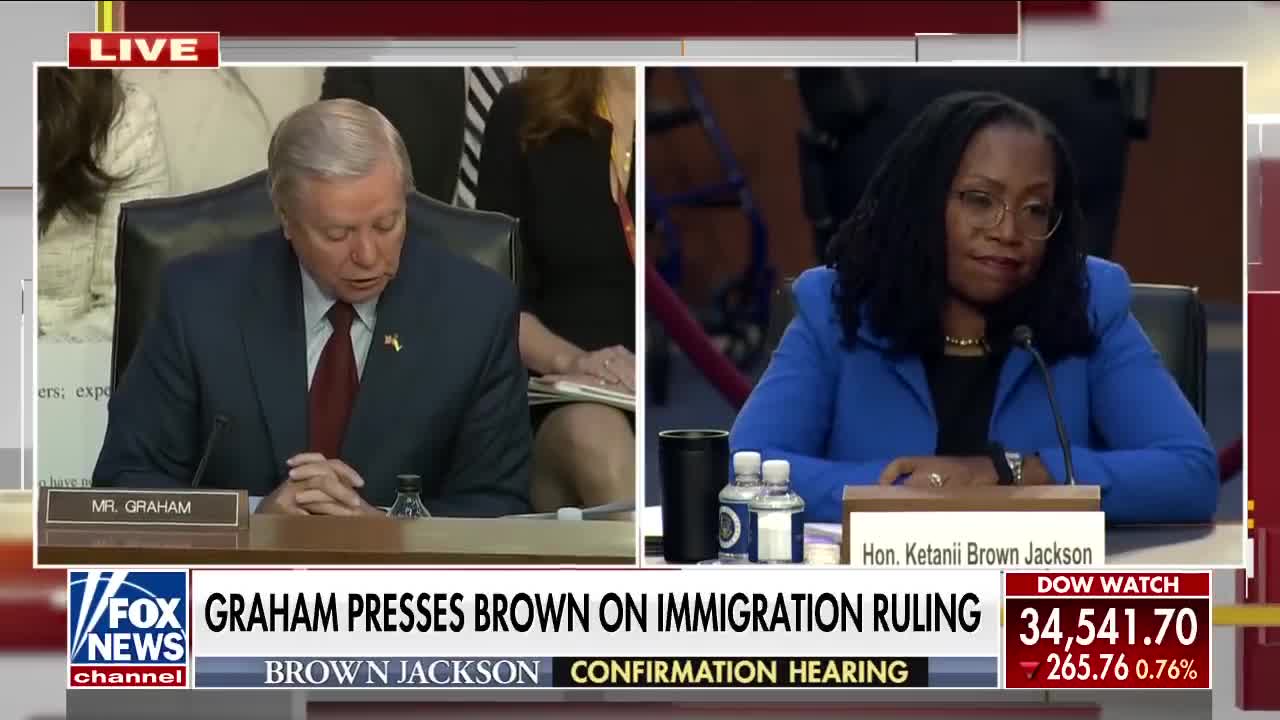 Lindsey Graham clashes with Ketanji Brown Jackson on third day of hearings