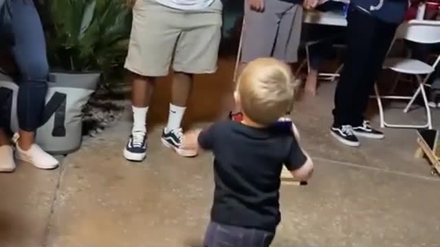 Superstar in training.