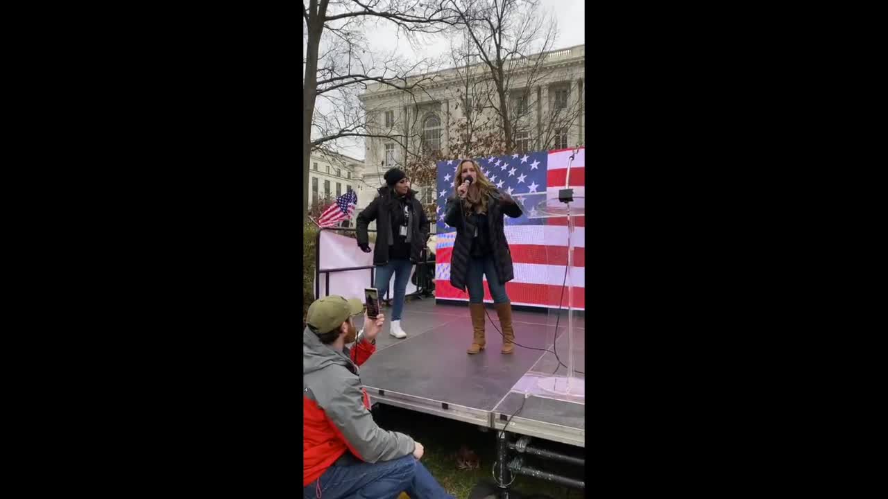 Freedom Angels at the DC Rally Jan 6 2021