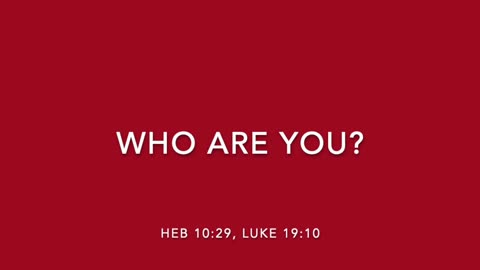 WHO ARE YOU? - [SONGS OF REDEMPTION AND SANCTIFICATION COLLECTION]