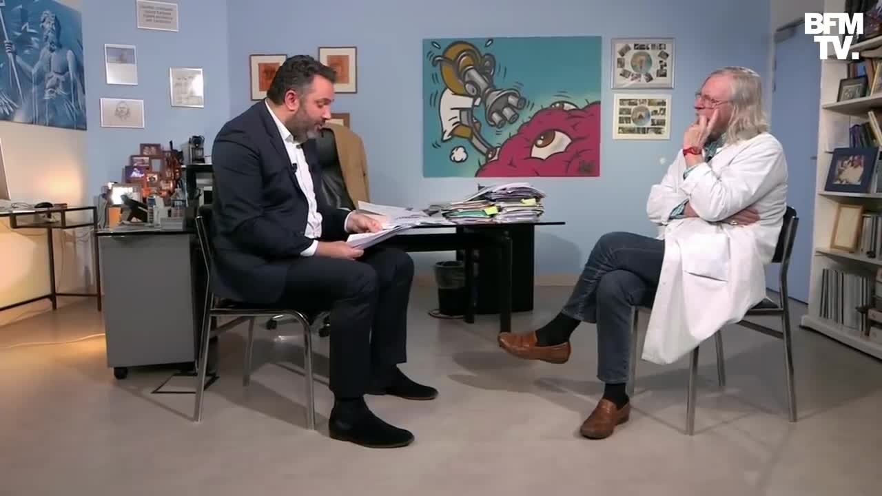 L'intégralité de l'interview de Didier Raoult sur BFMTV en date du 16 avr. 2021