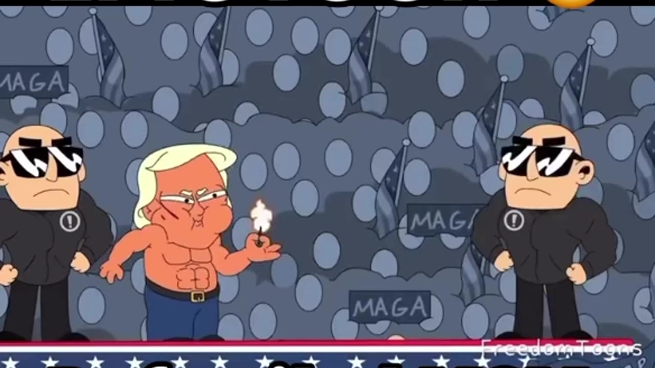Trump - Cartoon