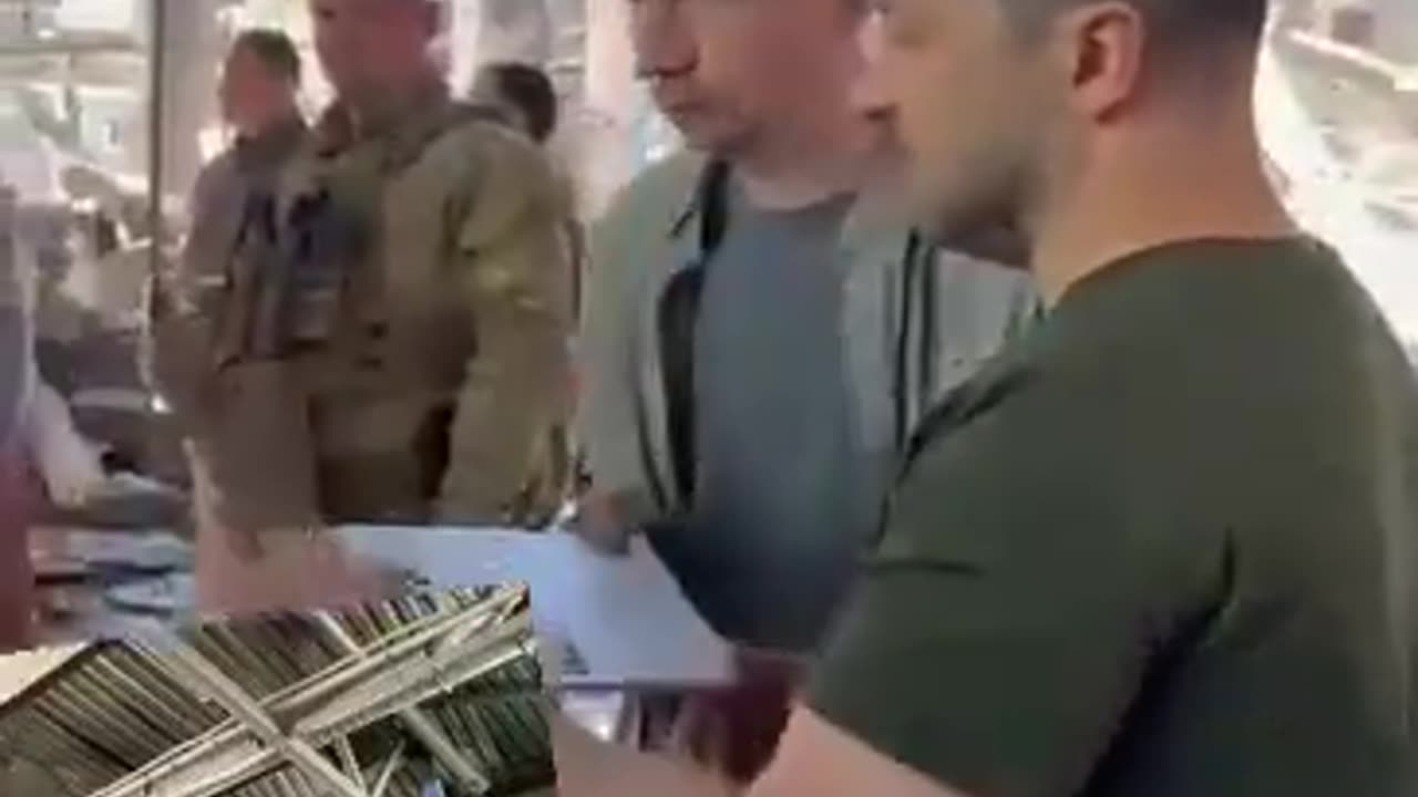 On the movie set
