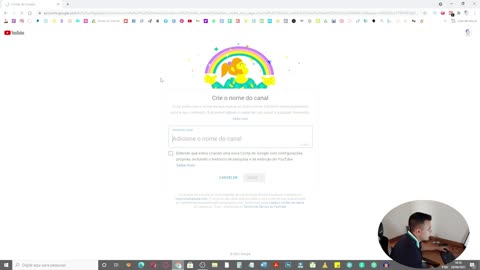 CRIANDO MEU CANAL PELO PC
