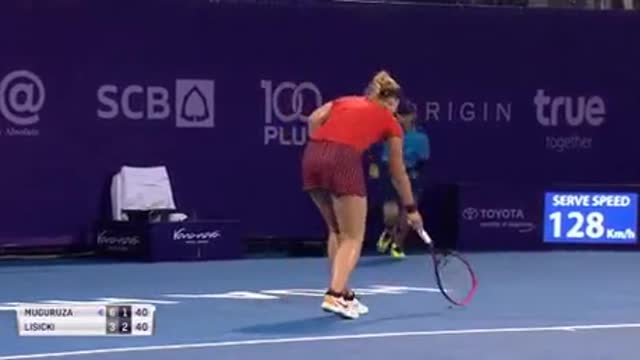 "The wings of a butterfly can cause a hurricane" - "Well not on my watch" said the ball kid