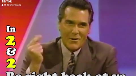 Rest in Peace Chuck Woolery.