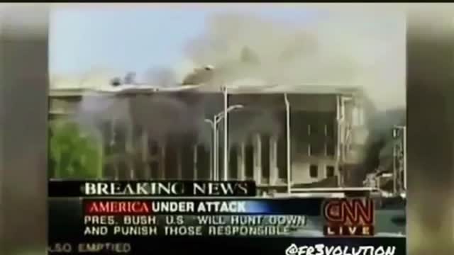 CNN Live report only aired 1 time! 9/11 no plane!!