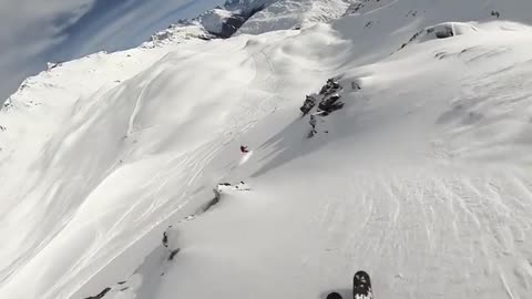 Wonderful skiing moments