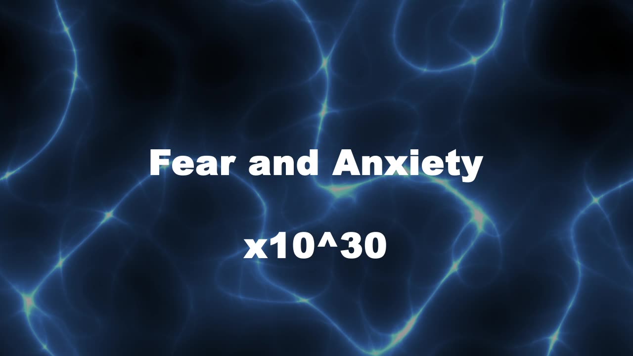 Amplified Reiki [AR] for Fear and Anxiety - 10^30 x Stronger Energy