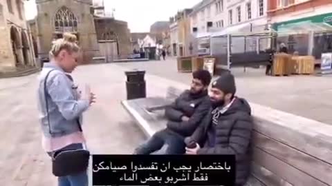 Social Experiment on fasting Muslims