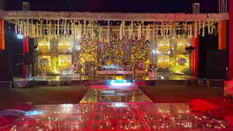 New video of wedding arrangement