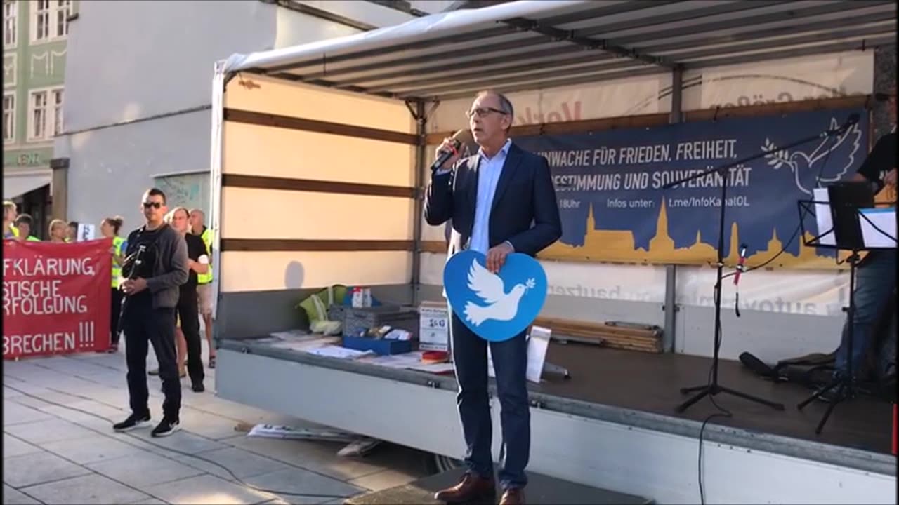 JÖRG URBAN, LV AfD Sachsen - BAUTZEN, Kornmarkt, 17 06 2024, 176. MAHNWACHE 🕊 - Bürgermikrofon