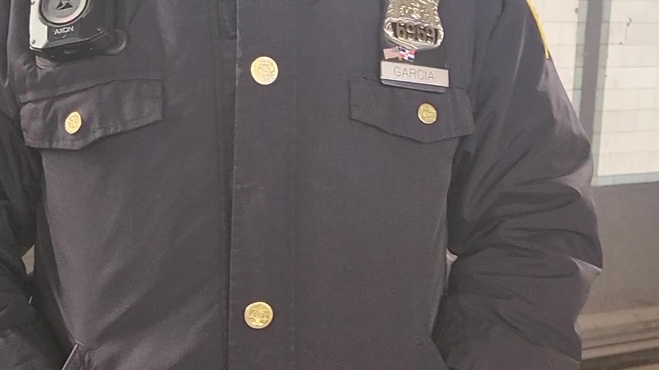 1st Amendment Audit NYPD Caught Stealing Time On Personal Phone gets mad