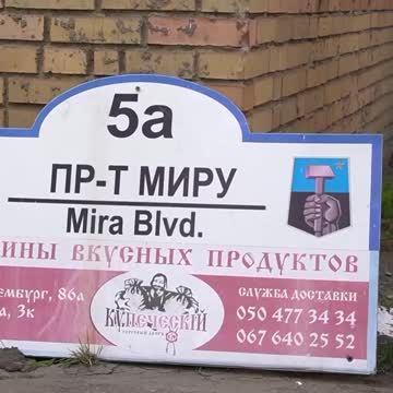 Na osvobozená území na Donbasu se vrací ruskojazyčné nápisy